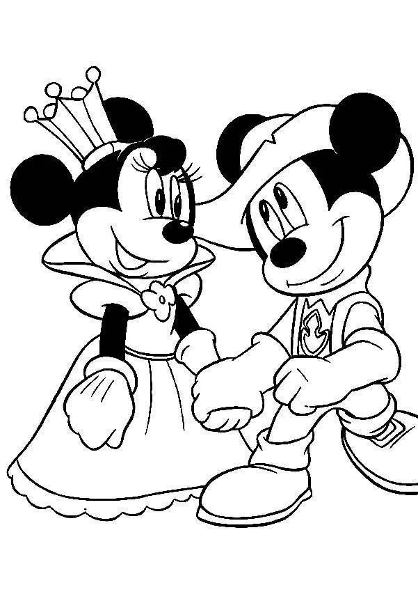 Mickey Mouse Coloring Pages – 040