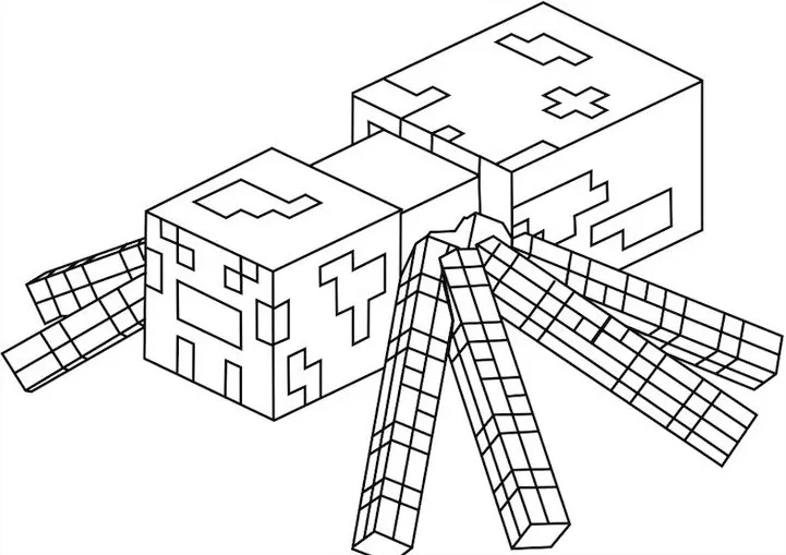 Minecraft Coloring Pages – 010