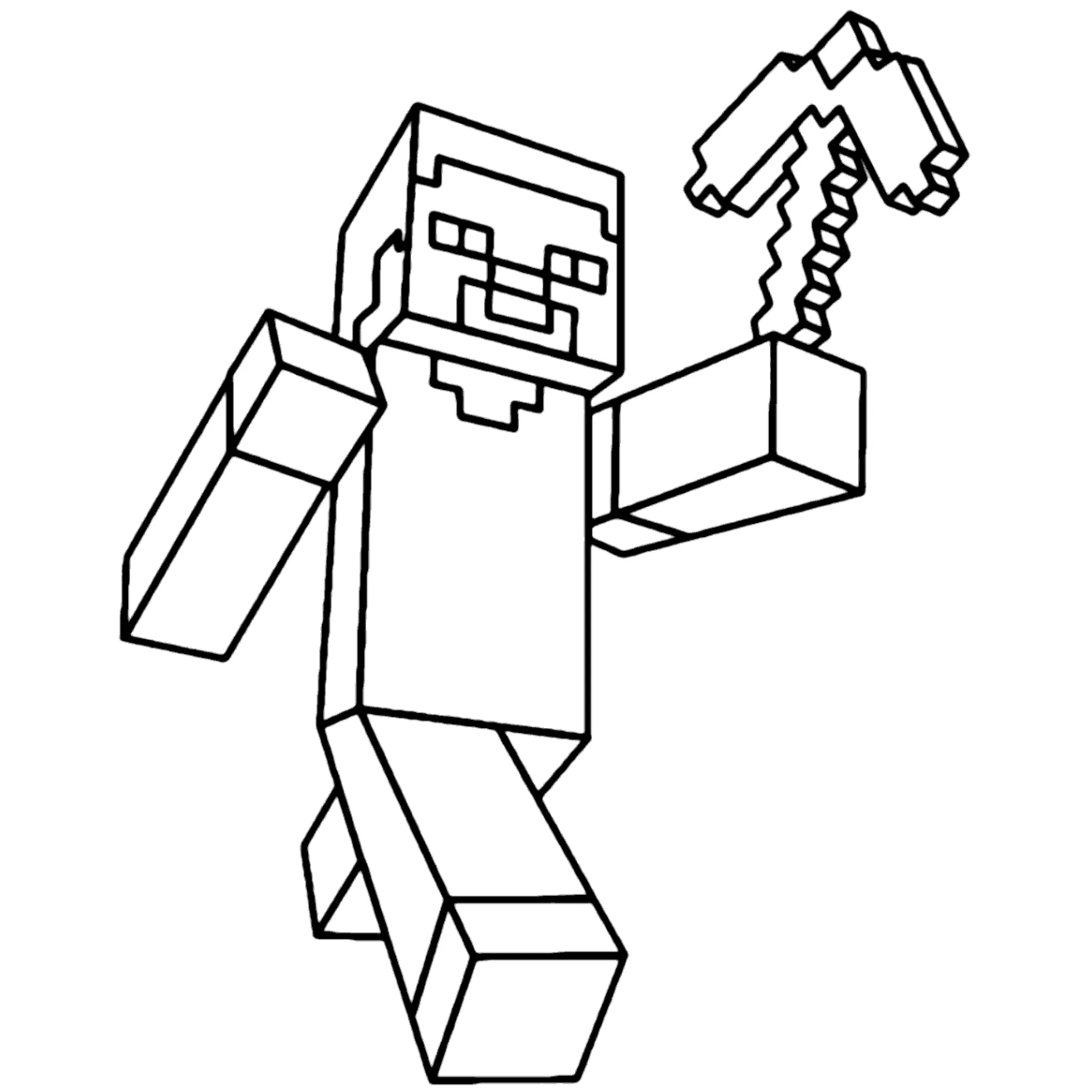 Minecraft Coloring Pages – 014