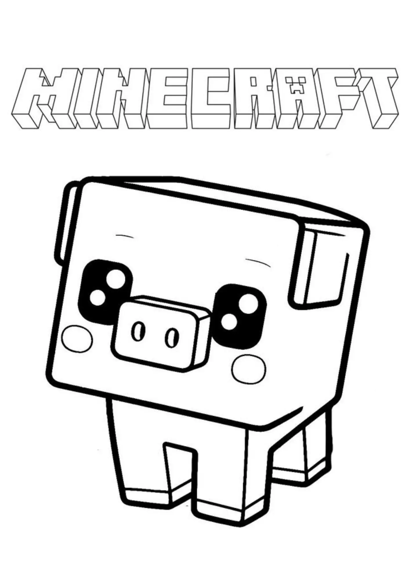 Minecraft Coloring Pages – 020