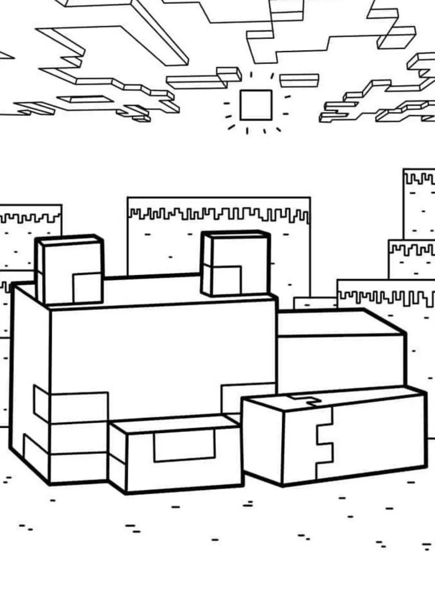 Minecraft Coloring Pages – 026