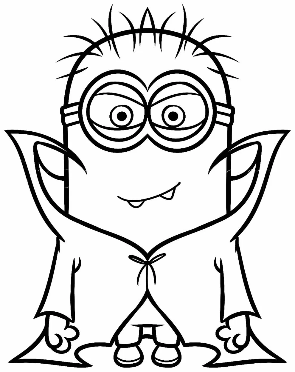Minions Coloring Pages – 012