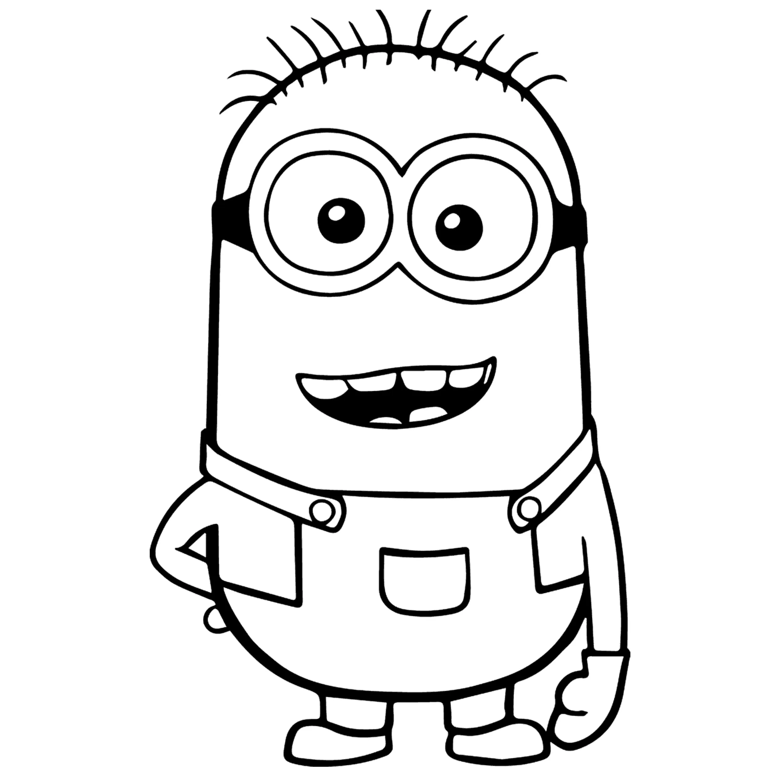 Minions Coloring Pages – 019