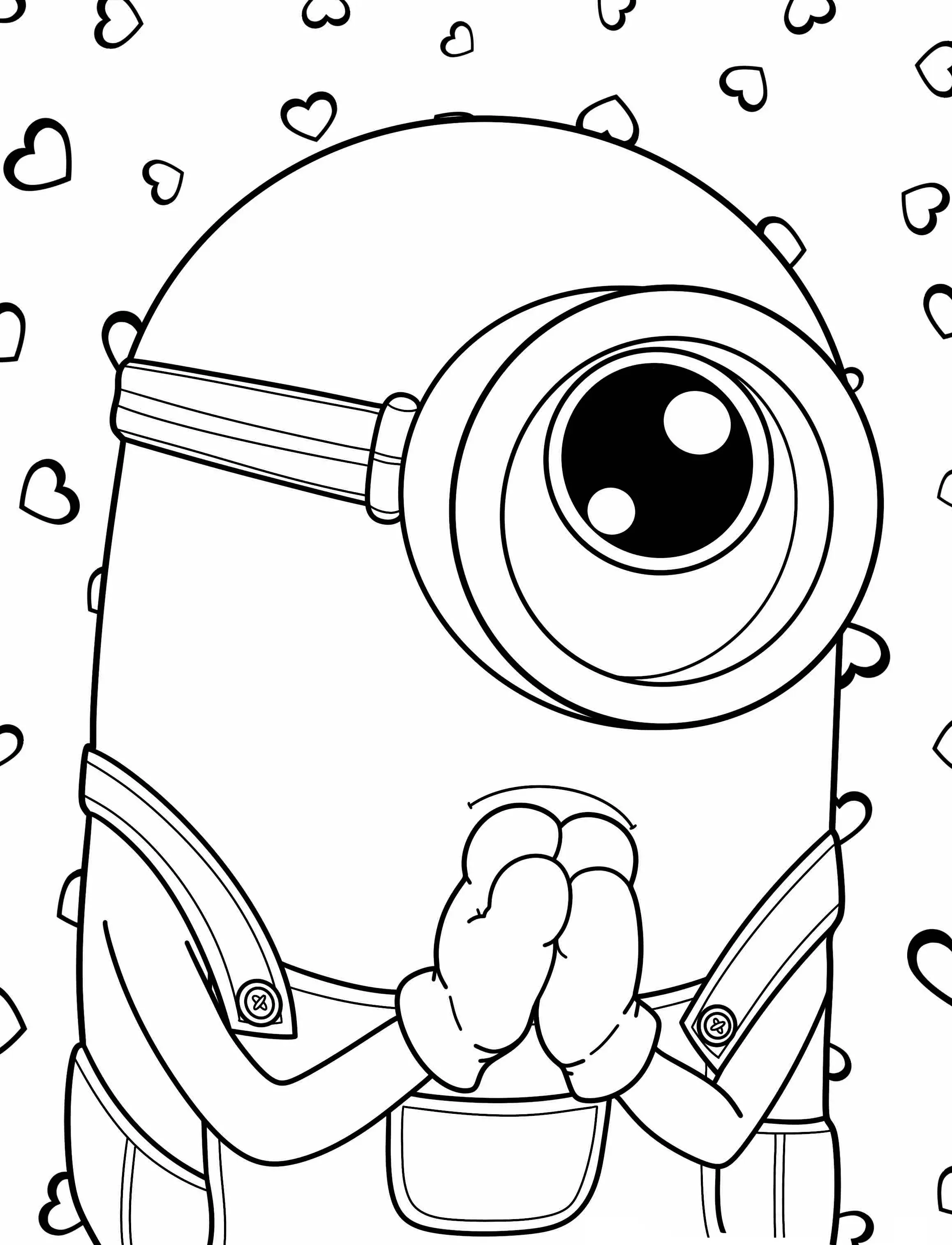 Minions Coloring Pages – 032