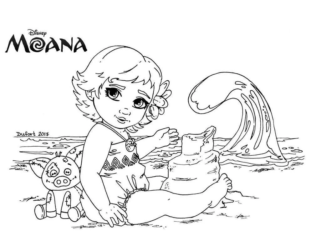 Moana Coloring Pages – 012