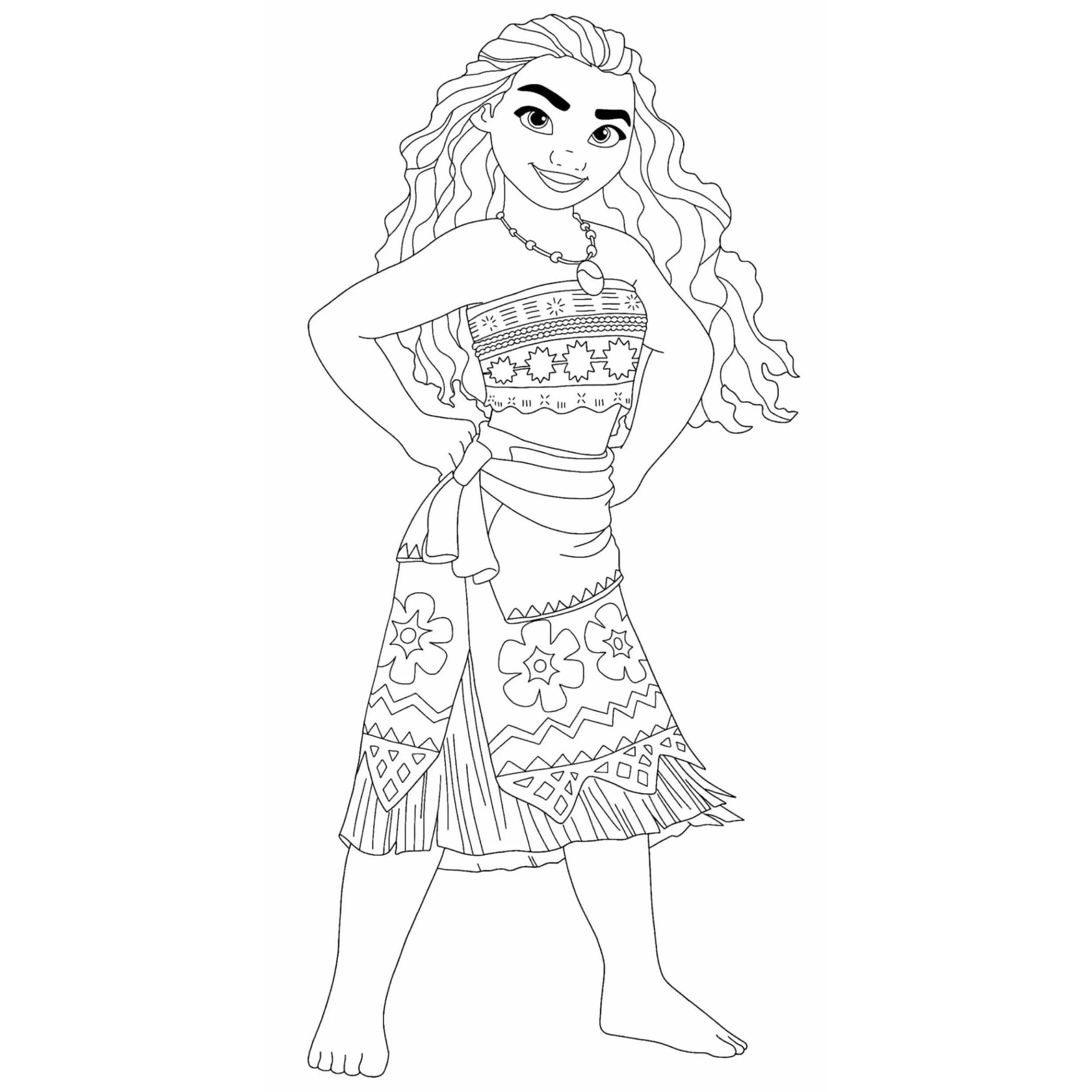 Moana Coloring Pages – 020