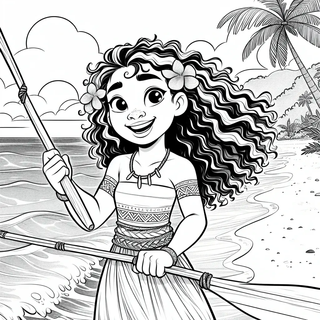 Moana Coloring Pages – 024