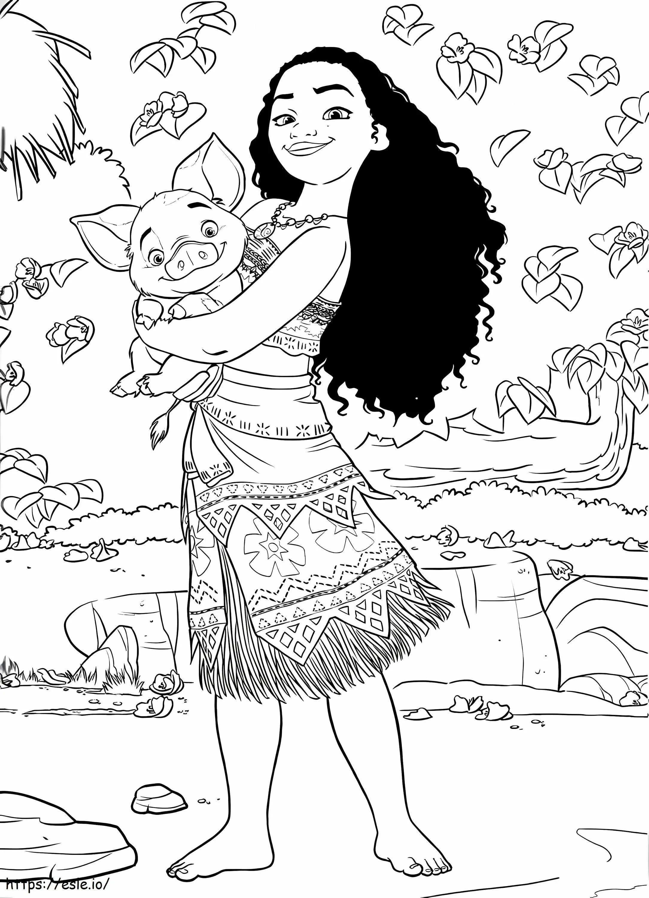 Moana Coloring Pages – 026