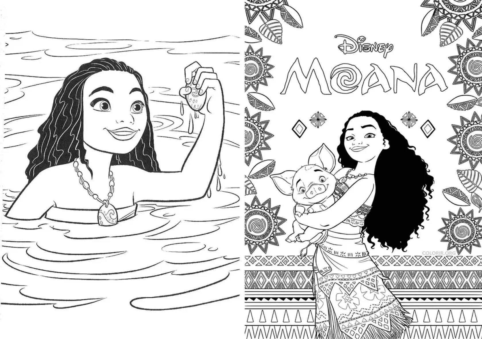Moana Coloring Pages – 028