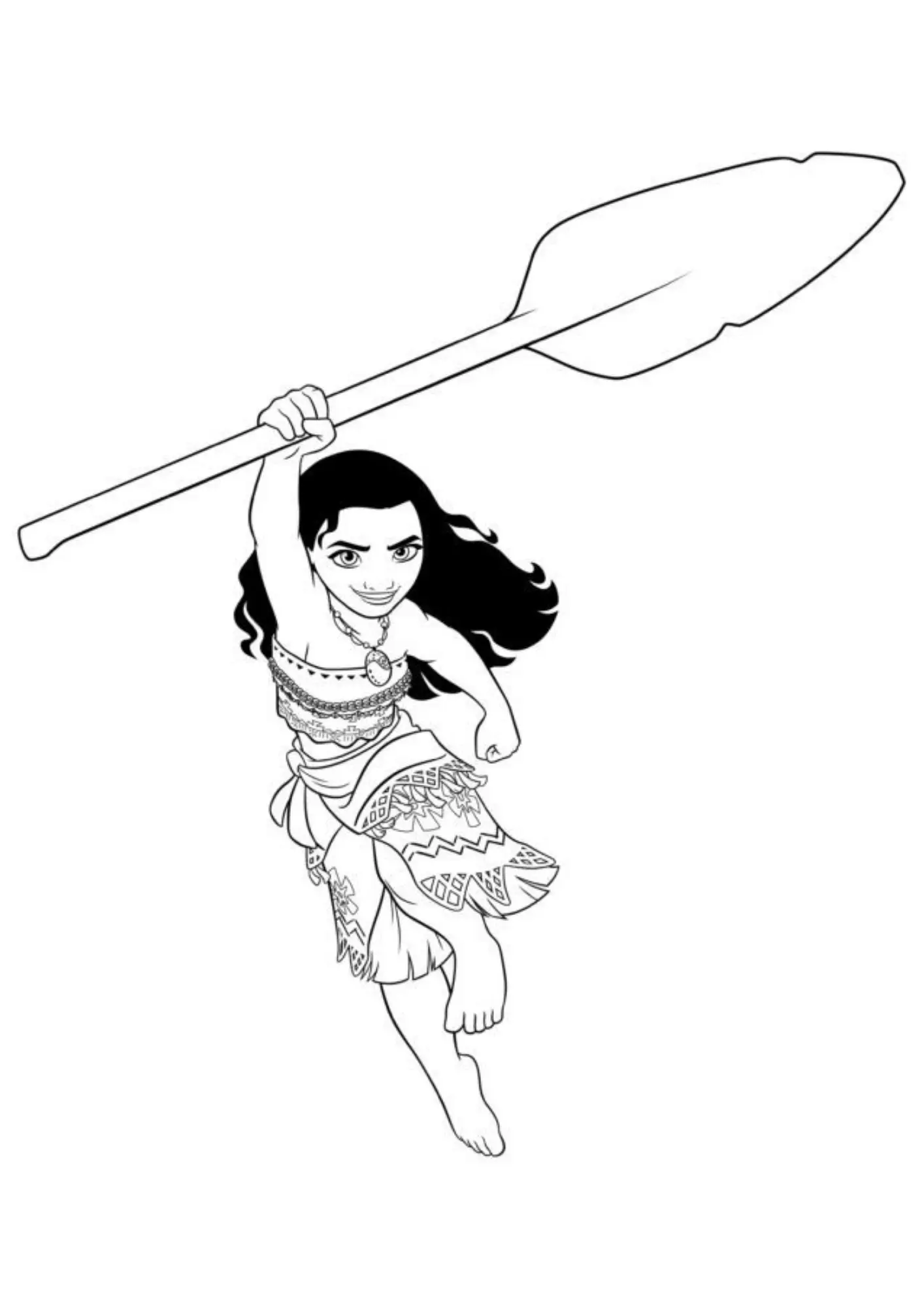 Moana Coloring Pages – 036