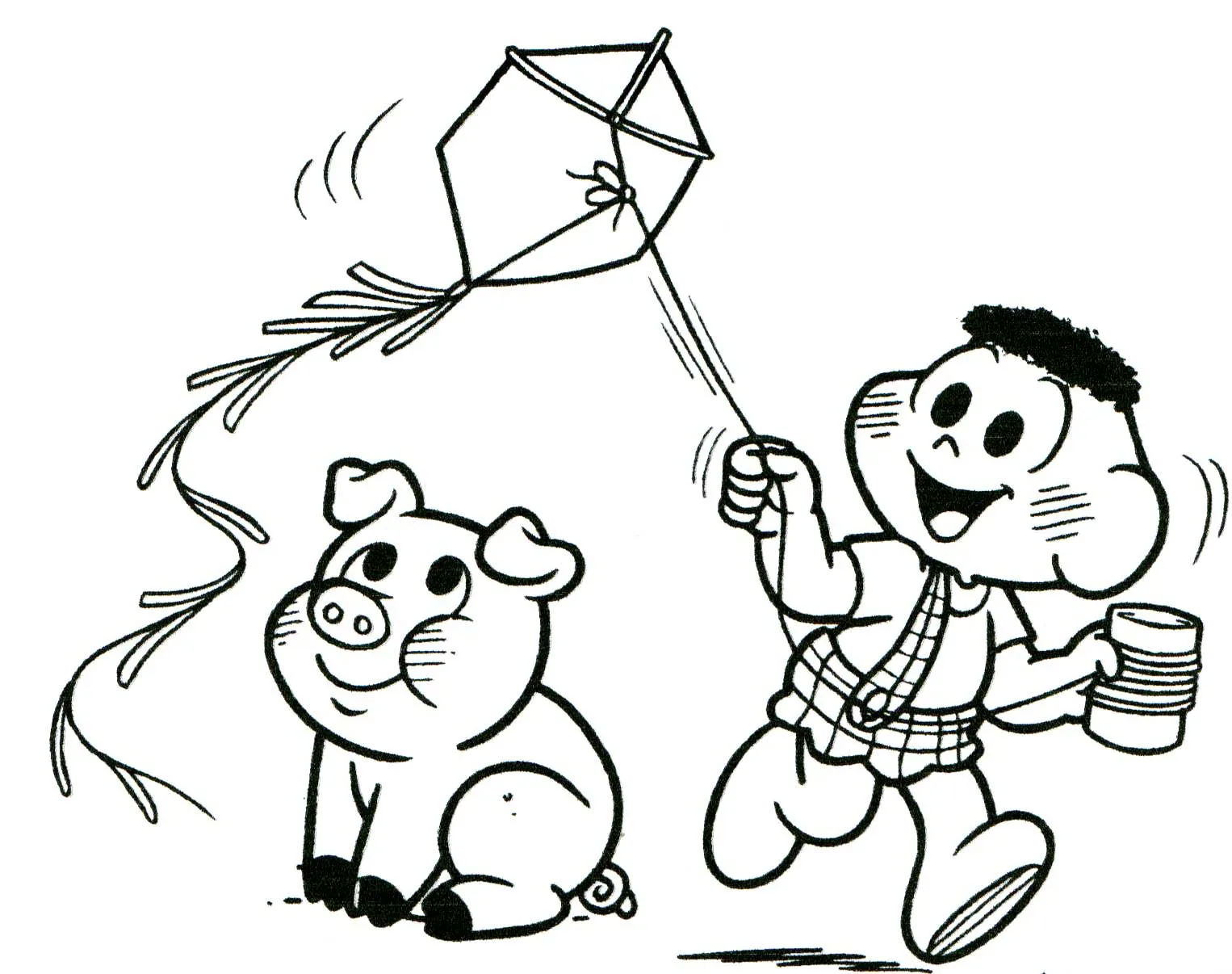 Monica Gang Coloring Pages – 011