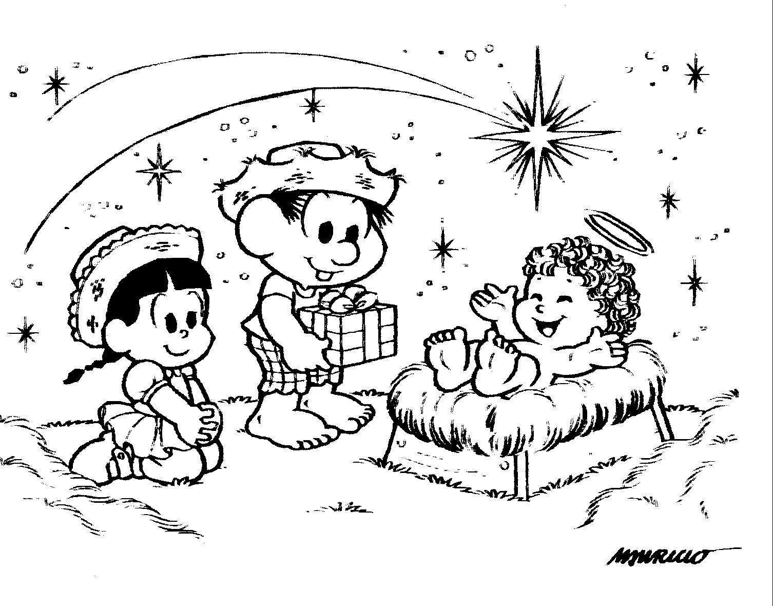 Monica Gang Coloring Pages – 018