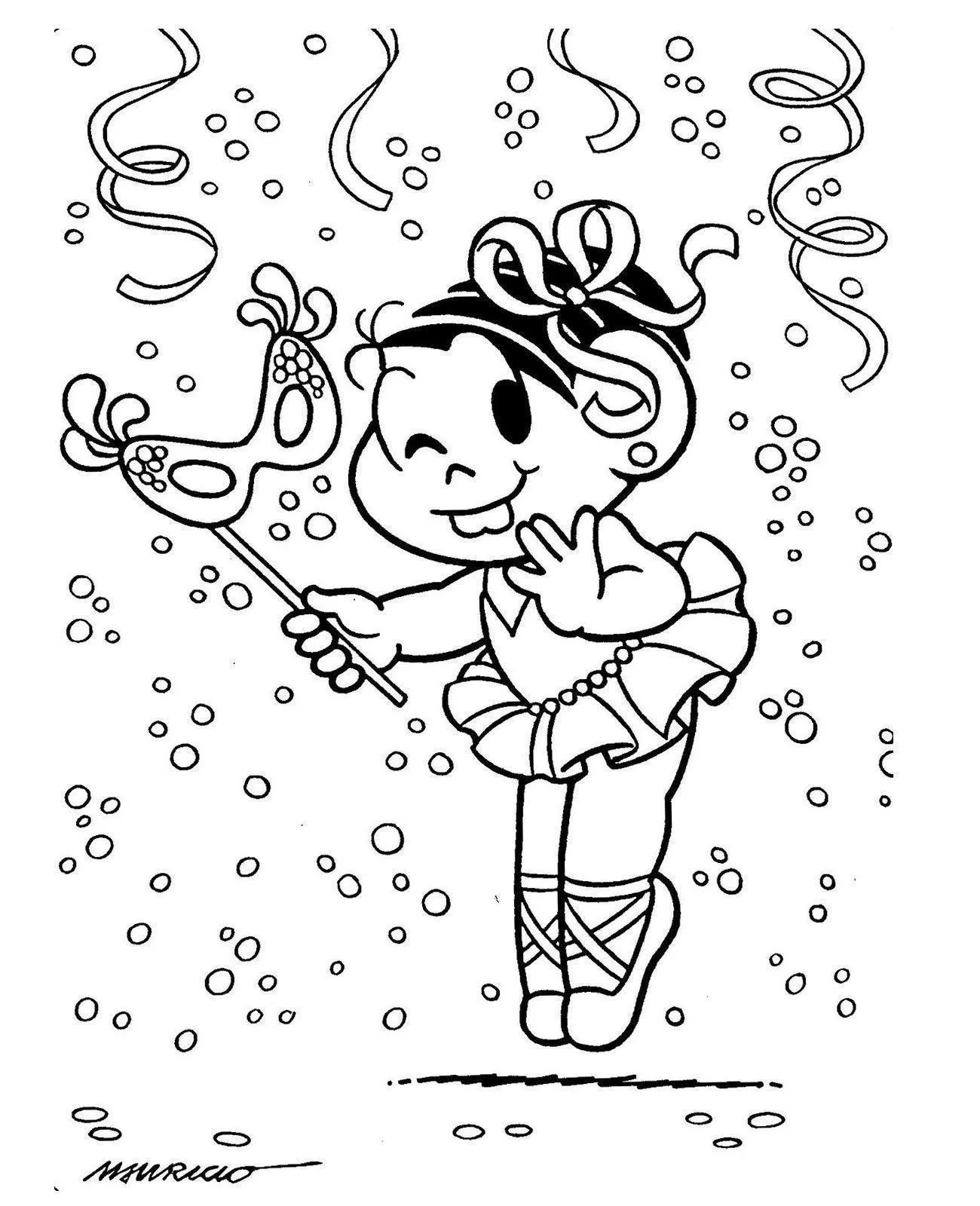 Monica Gang Coloring Pages – 020