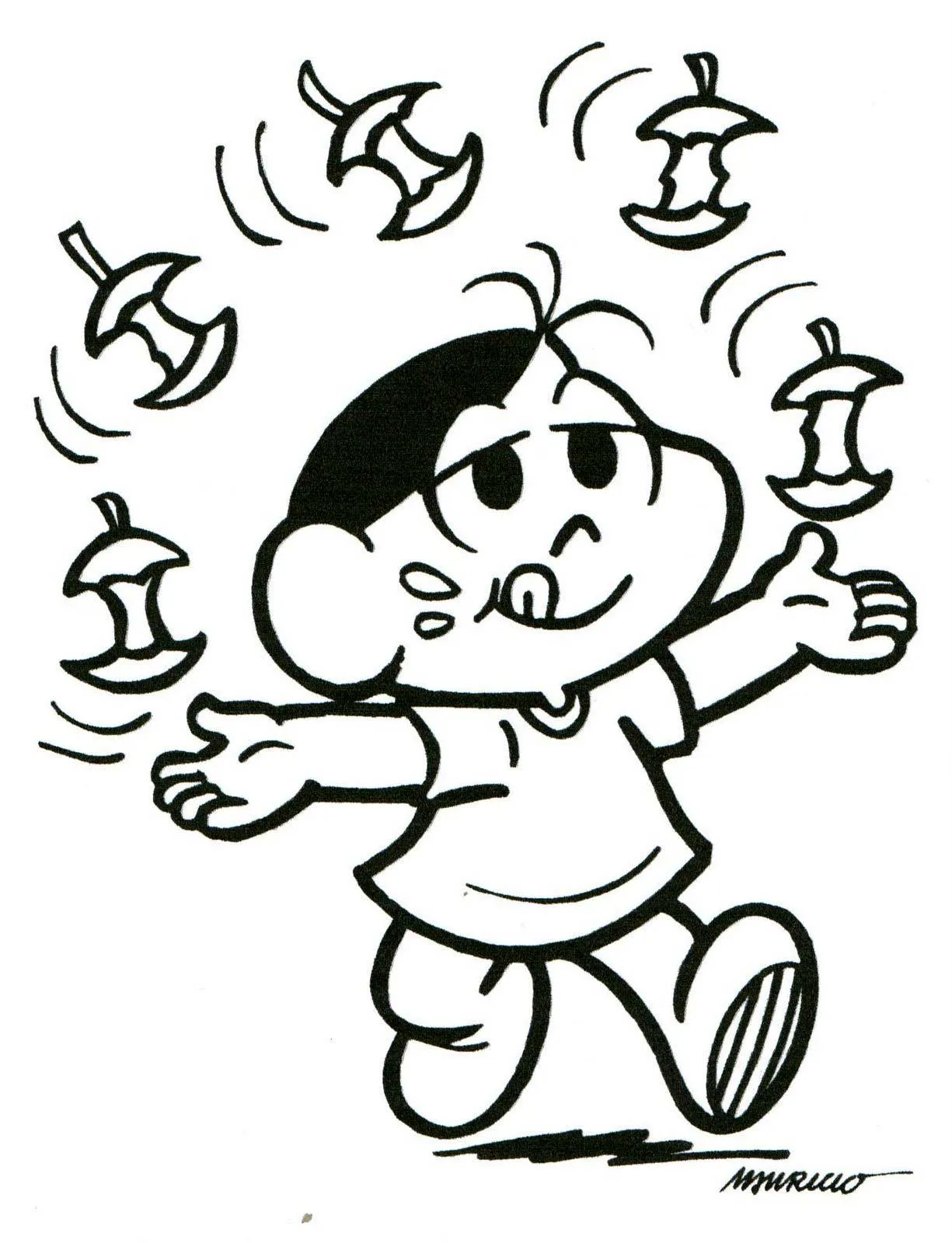 Monica Gang Coloring Pages – 021