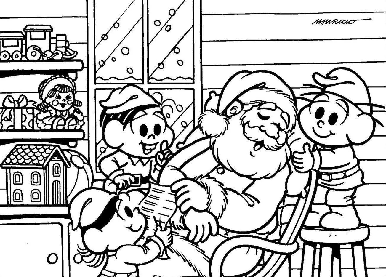 Monica Gang Coloring Pages – 024