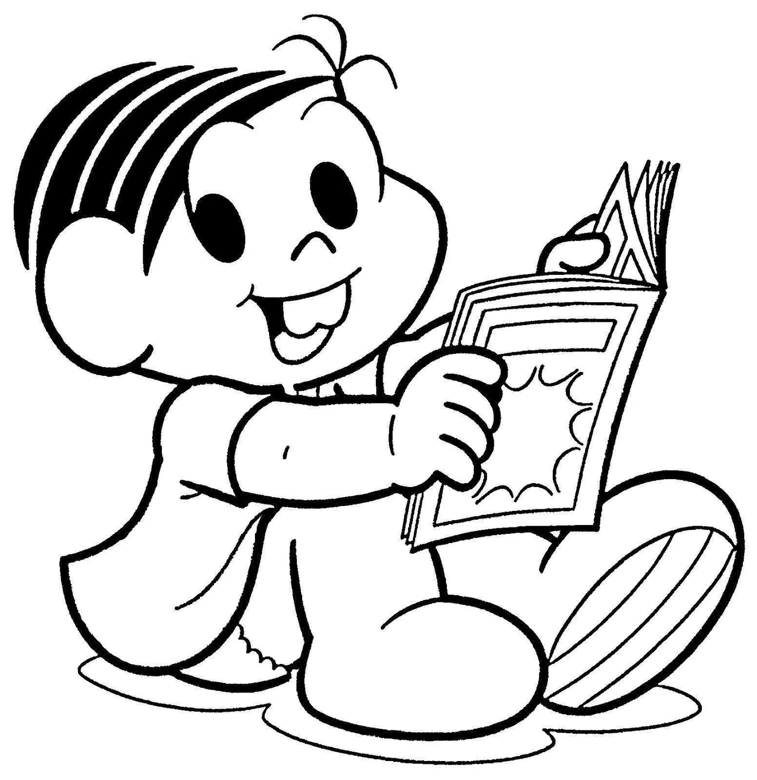 Monica Gang Coloring Pages – 028