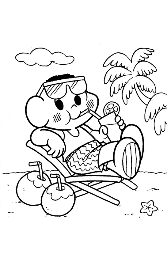 Monica Gang Coloring Pages – 037