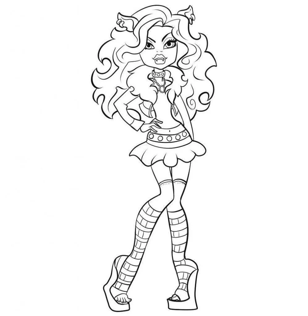 Monster High Coloring Pages – 003