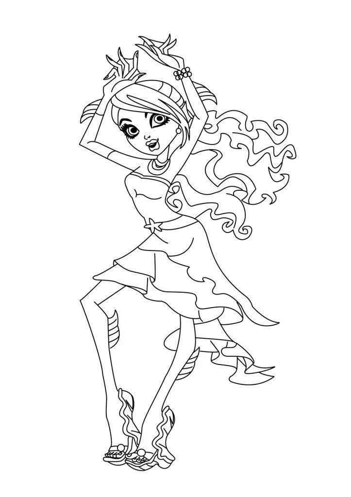 Monster High Coloring Pages – 004