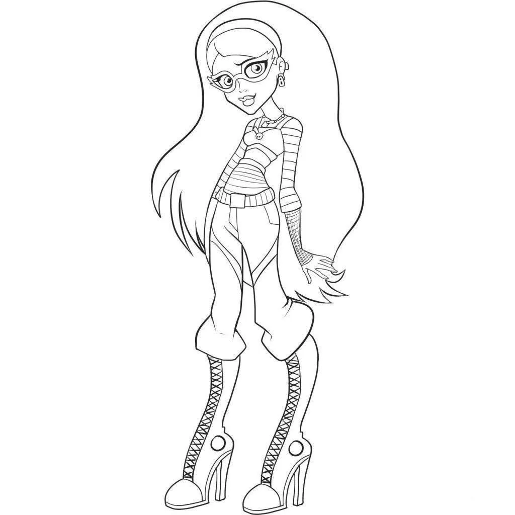 Monster High Coloring Pages – 006