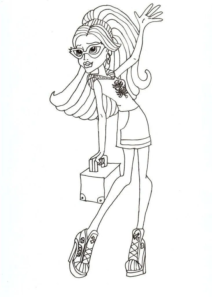 Monster High Coloring Pages – 007