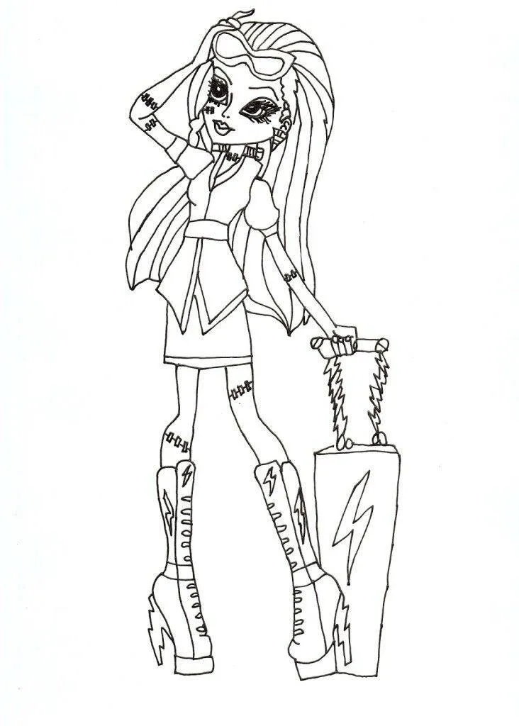 Monster High Coloring Pages – 008