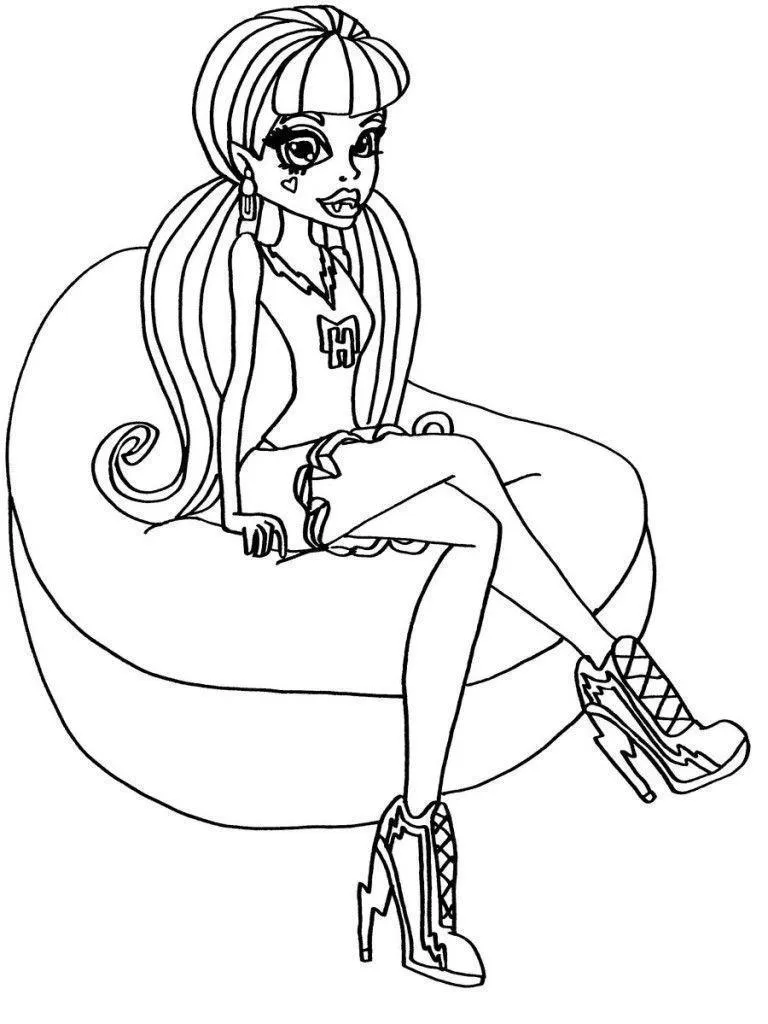Monster High Coloring Pages – 013