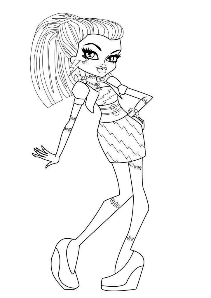 Monster High Coloring Pages – 015