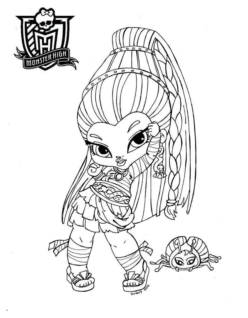Monster High Coloring Pages – 016