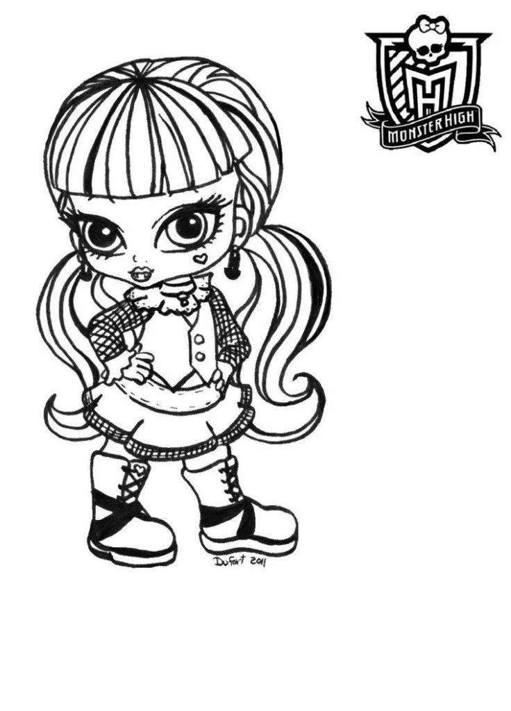 Monster High Coloring Pages – 017