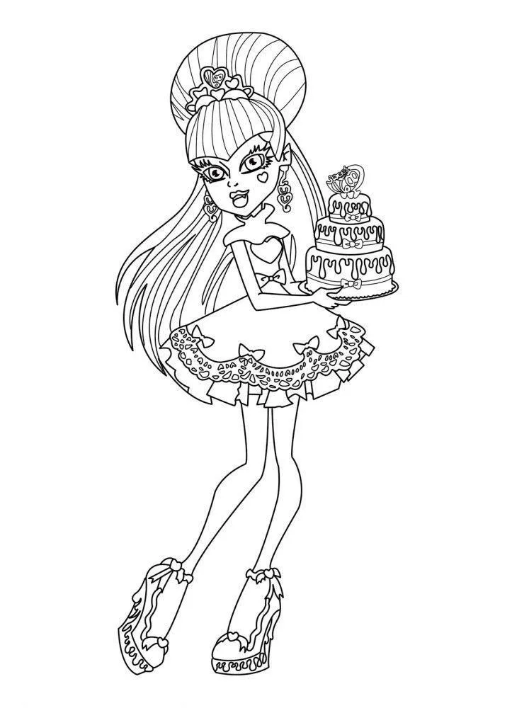 Monster High Coloring Pages – 020