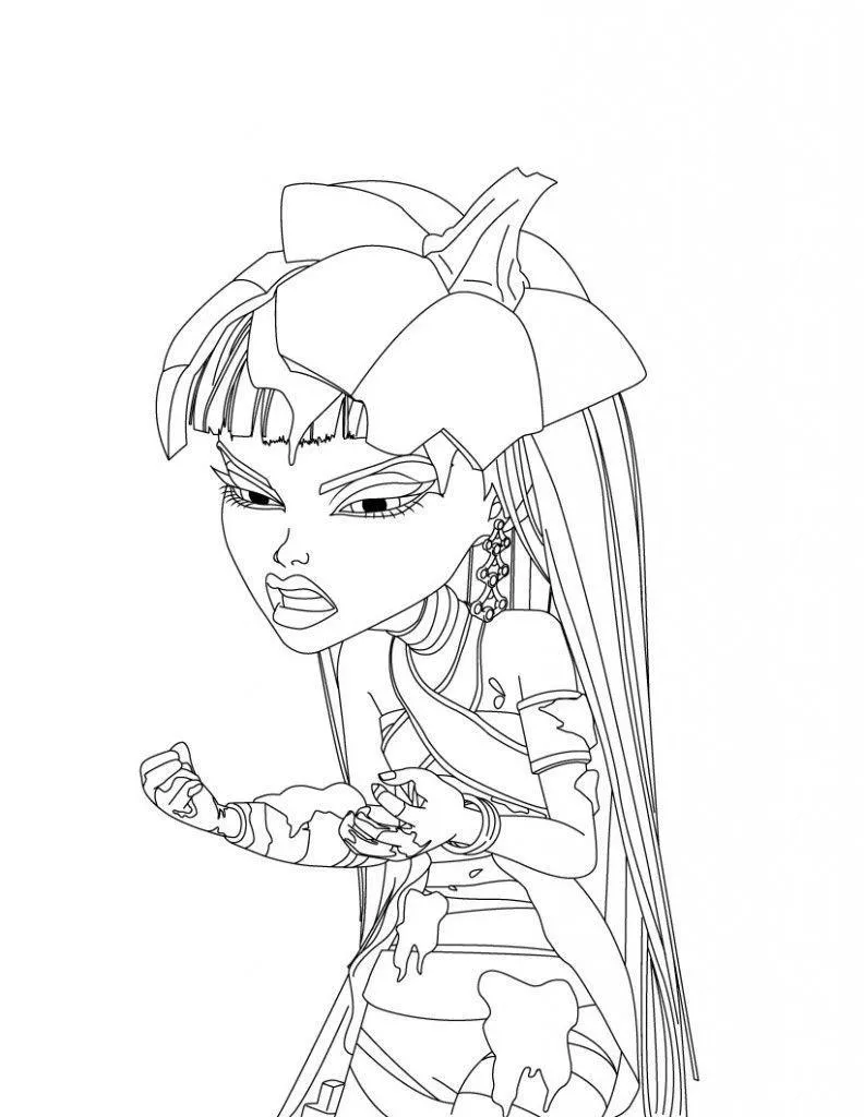 Monster High Coloring Pages – 023