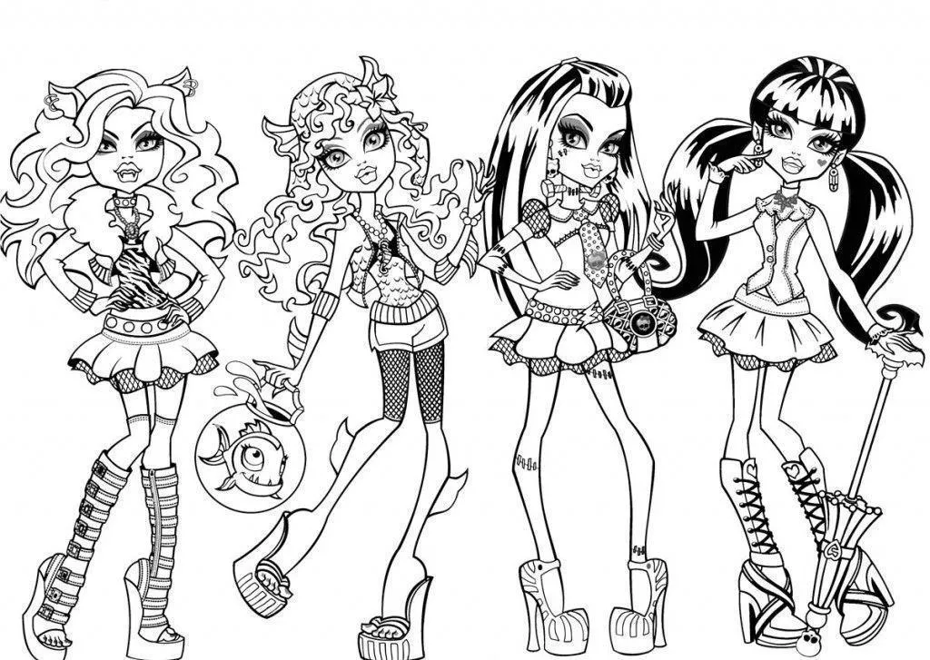 Monster High Coloring Pages – 026