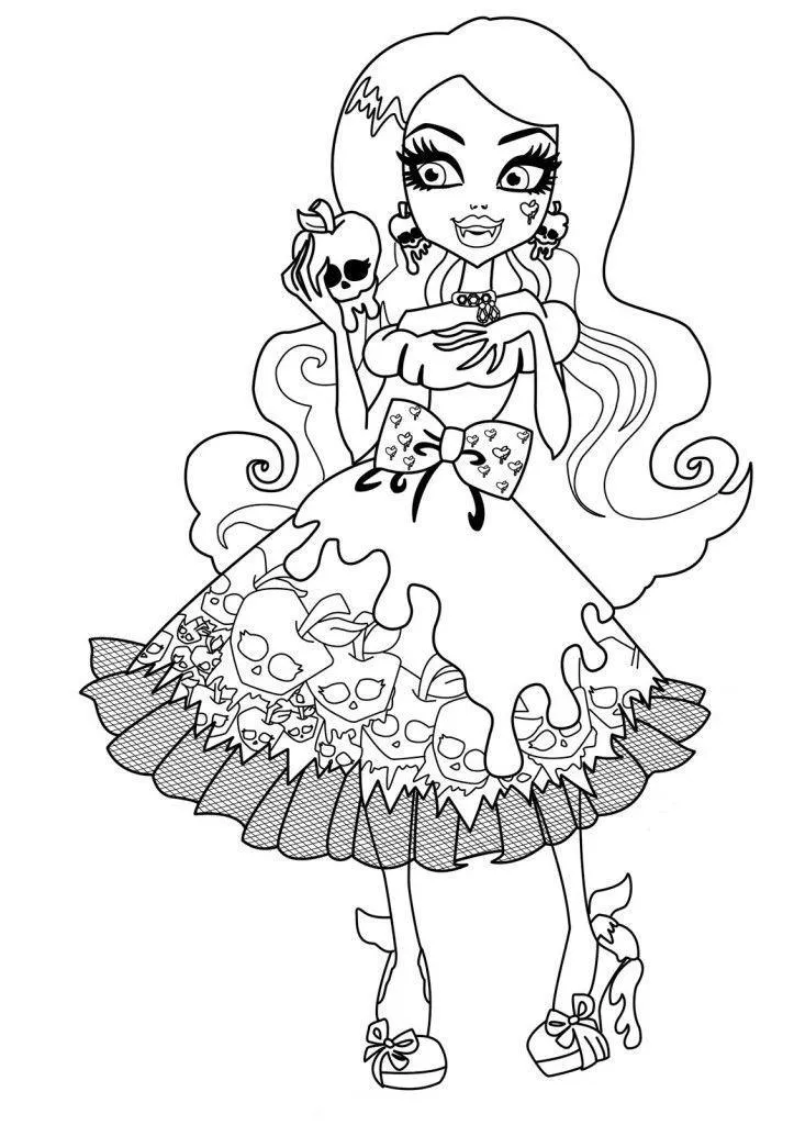 Monster High Coloring Pages – 028