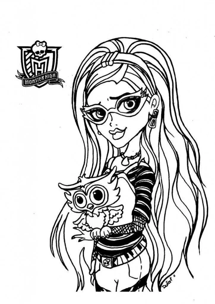 Monster High Coloring Pages – 030