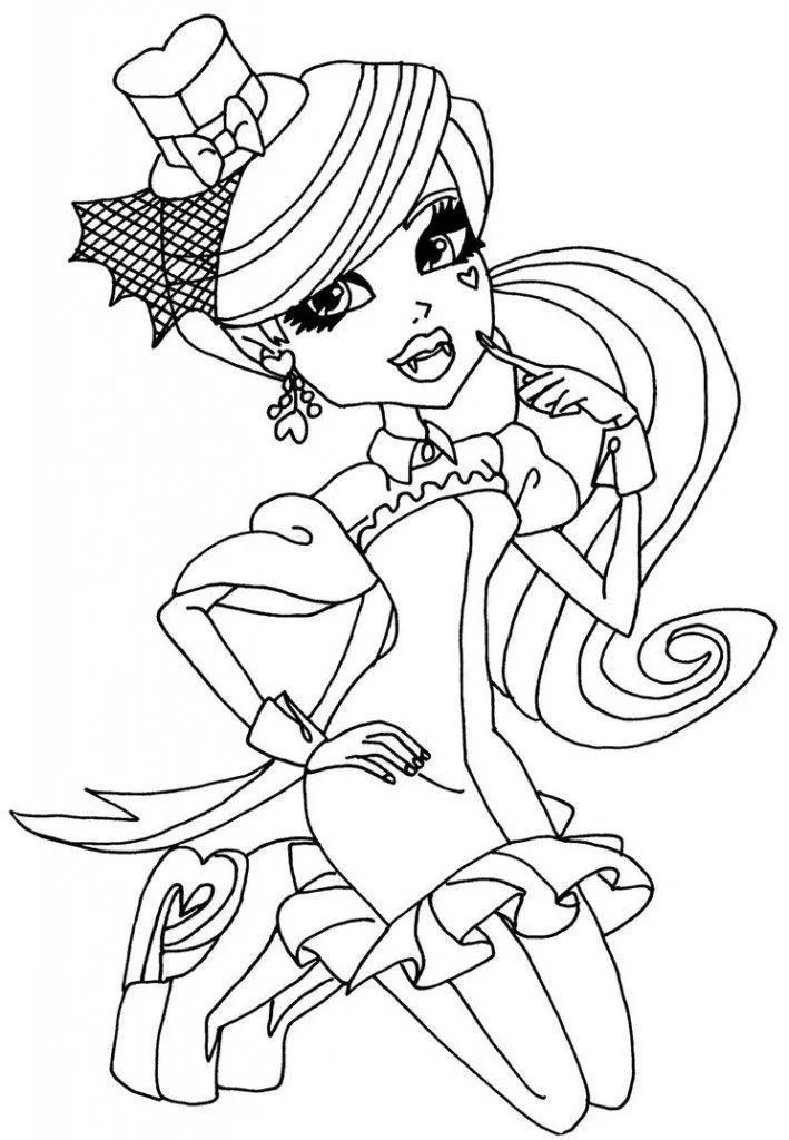 Monster High Coloring Pages – 031