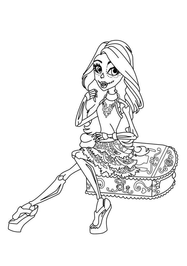 Monster High Coloring Pages – 034