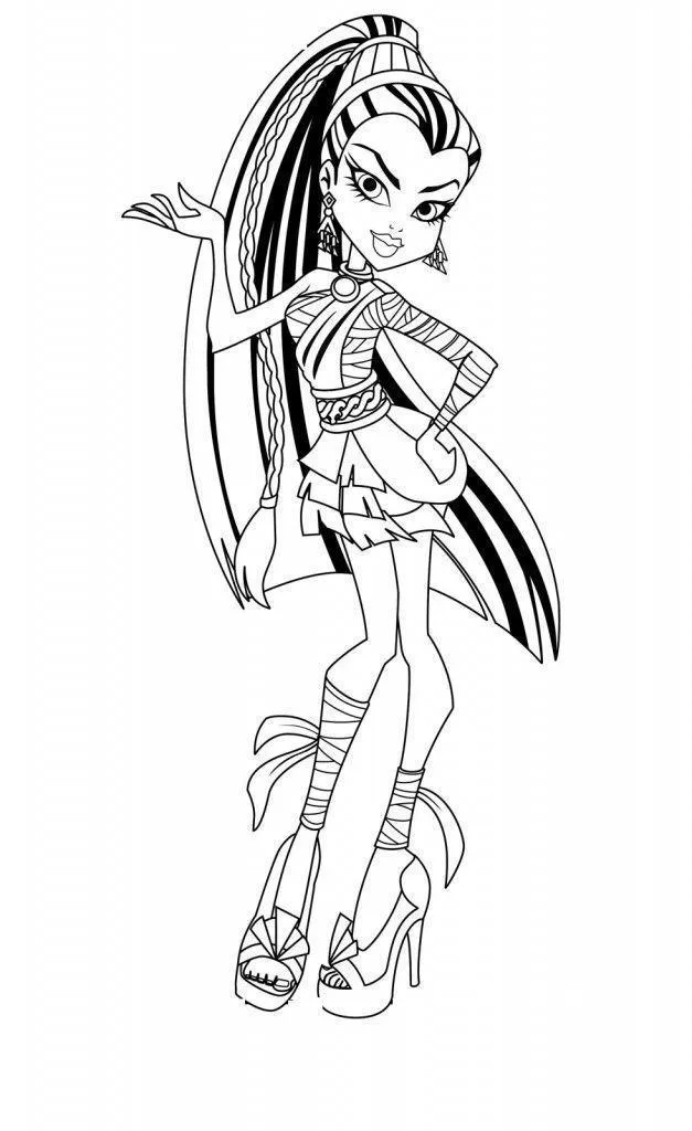Monster High Coloring Pages – 037