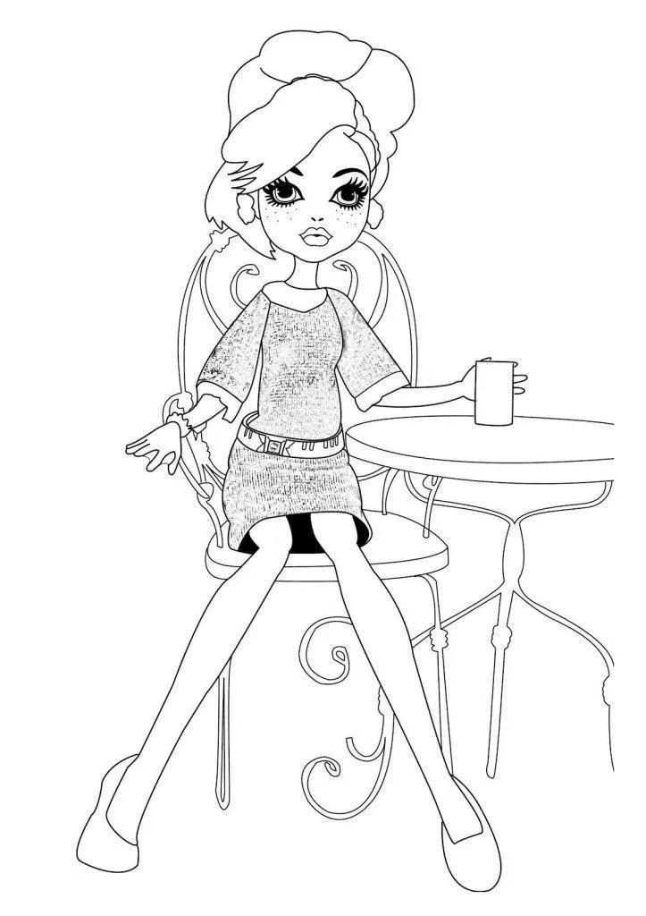 Monster High Coloring Pages – 043