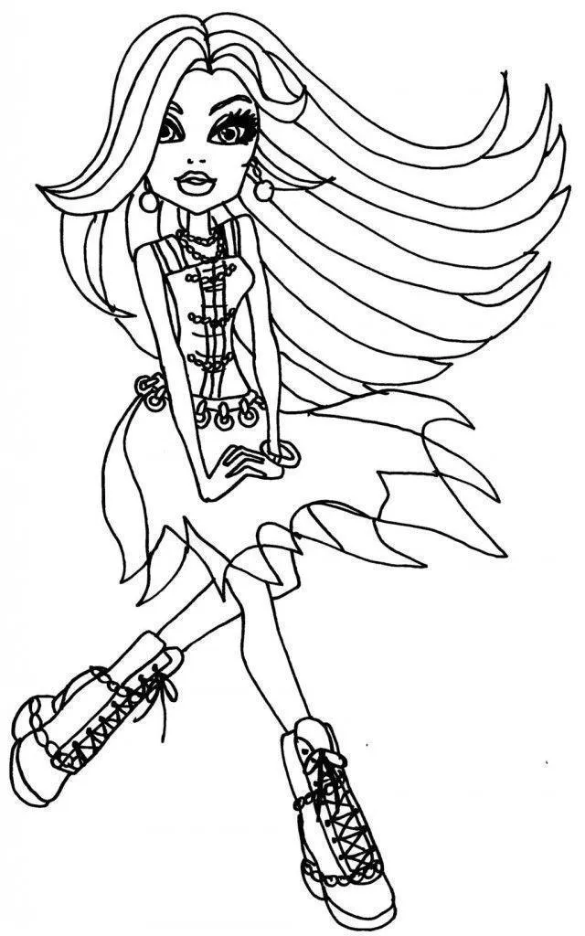 Monster High Coloring Pages – 052