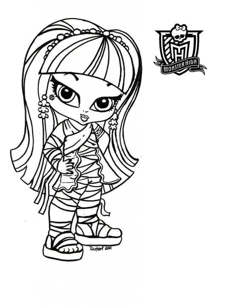 Monster High Coloring Pages – 056