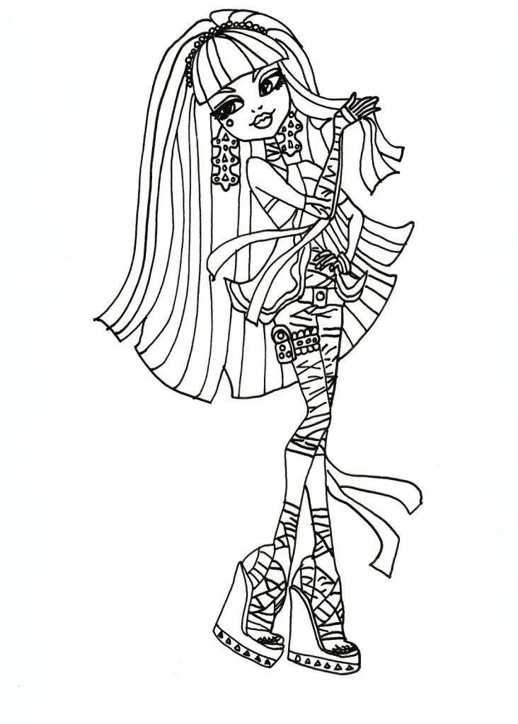 Monster High Coloring Pages – 057