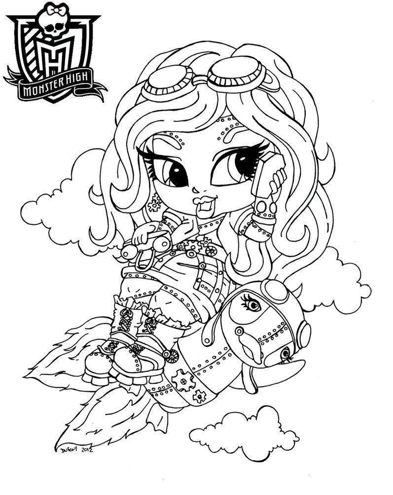 Monster High Coloring Pages – 058