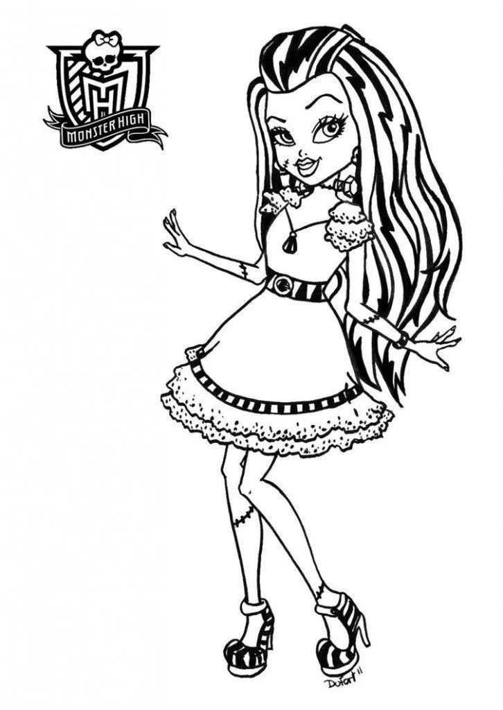 Monster High Coloring Pages – 060