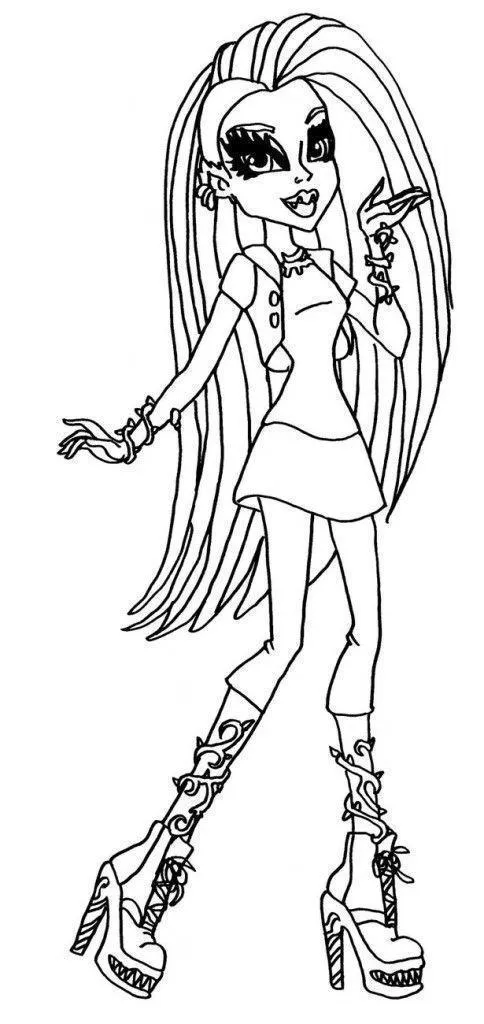Monster High Coloring Pages – 061