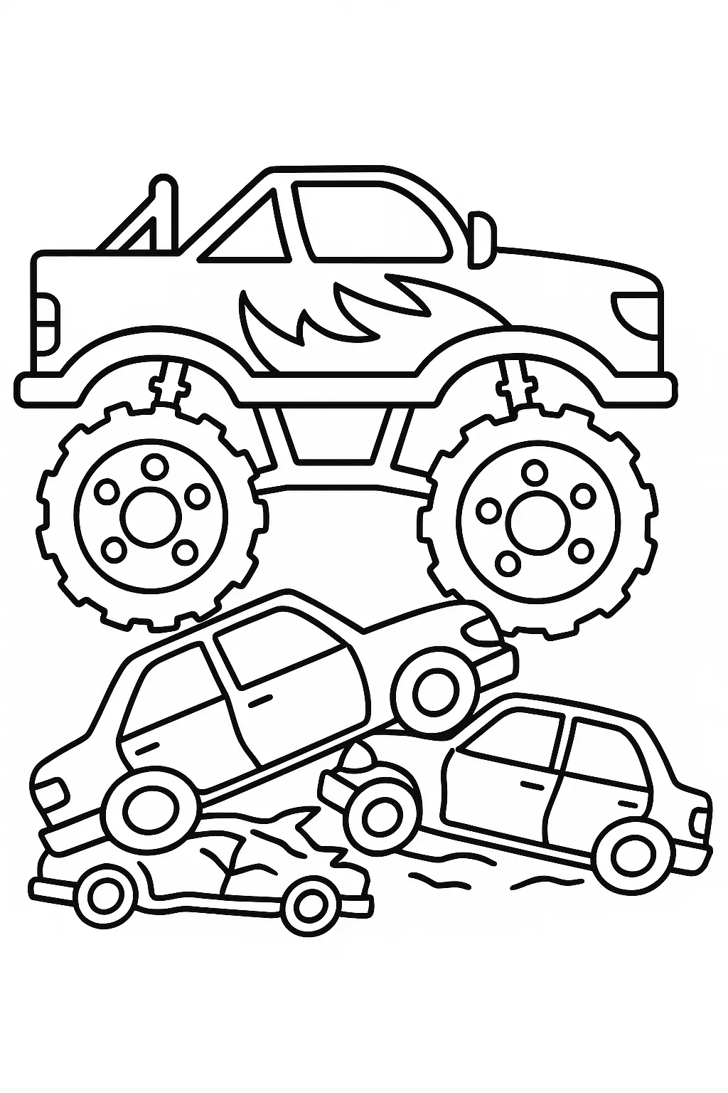 Monster Truck Coloring Pages – 033