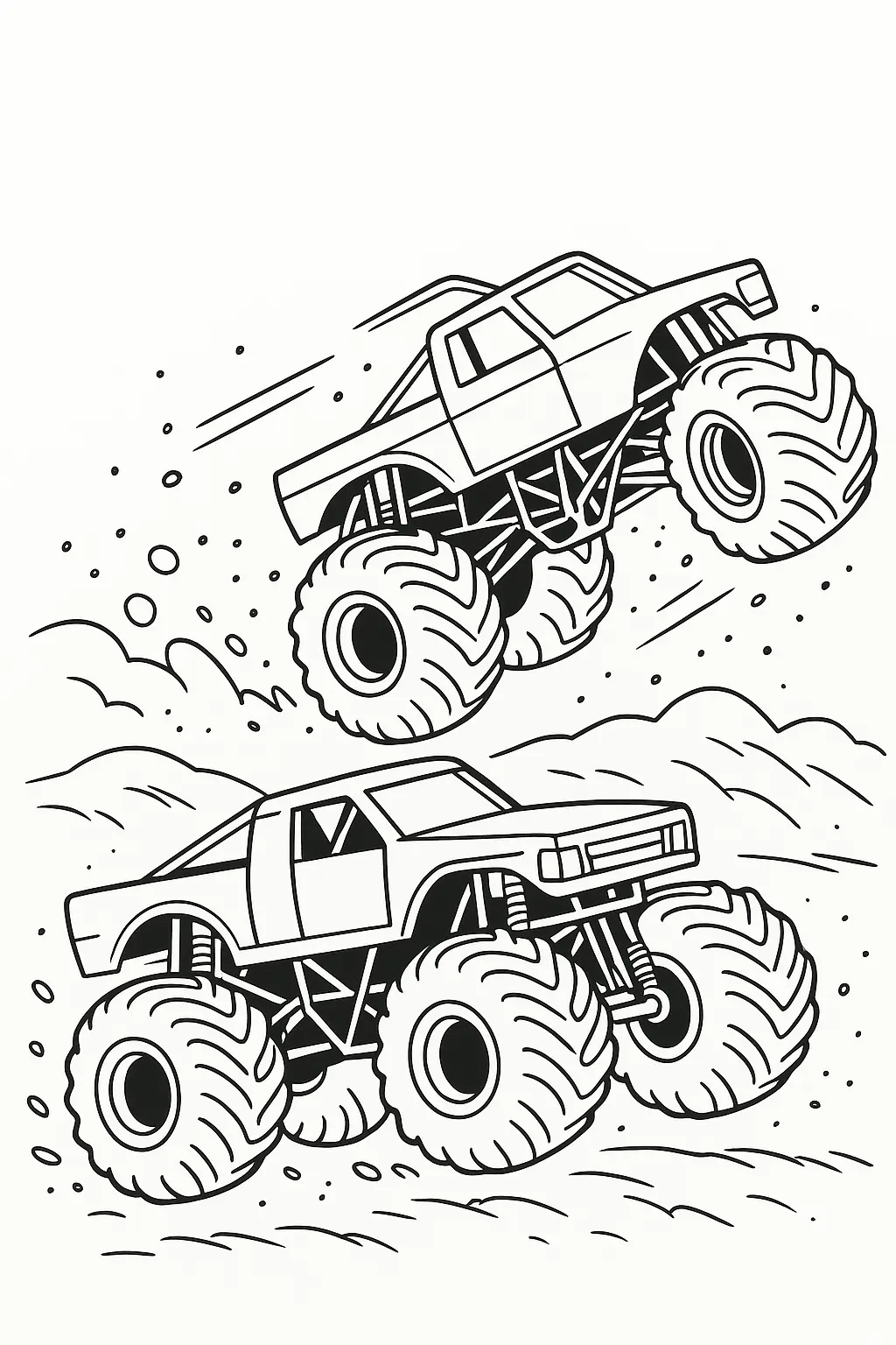 Monster Truck Coloring Pages – 035