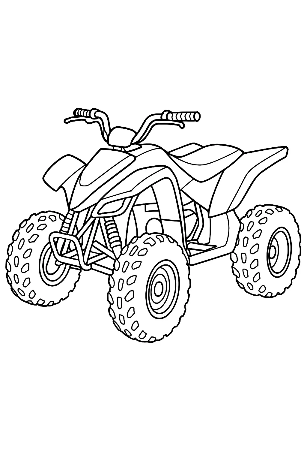 Motorcycles Coloring Pages – 023