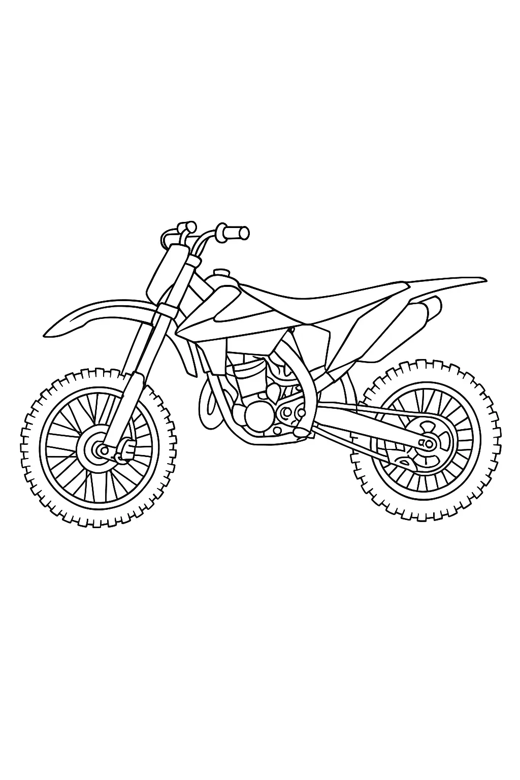 Motorcycles Coloring Pages – 028