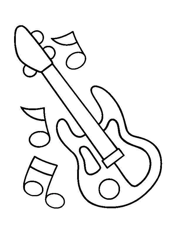 Music Coloring Pages – 003